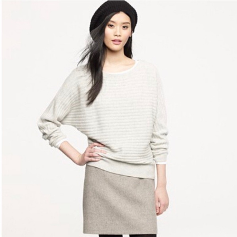 J. Crew Dream Dolman Sweater - Heather Grey
